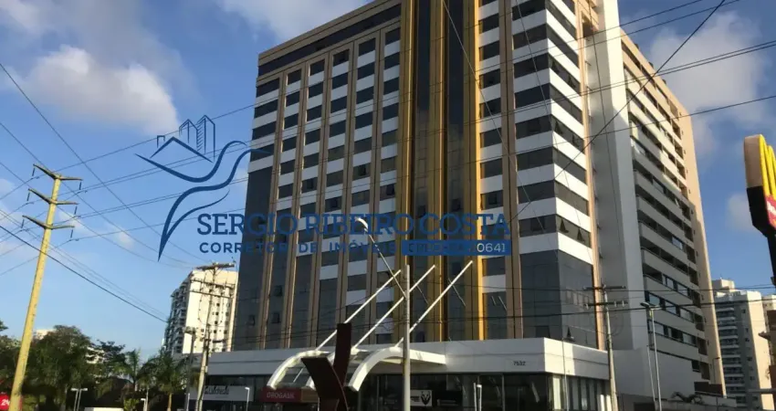 Sala comercial pronta em alphaville i com copa, sanitário e vaga – aluguel com tudo incluso!