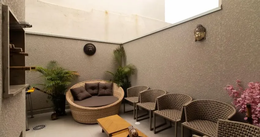 Lindo sobrado duplex com garden em condomínio fechado no uberaba