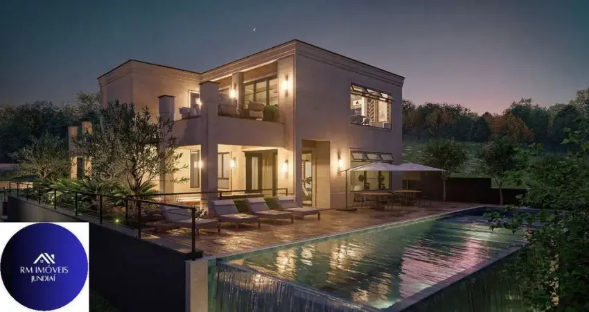 Terreno em condomínio fechado à venda na Avenida Alberto João Luchesi, 380, Caxambu, Jundiaí