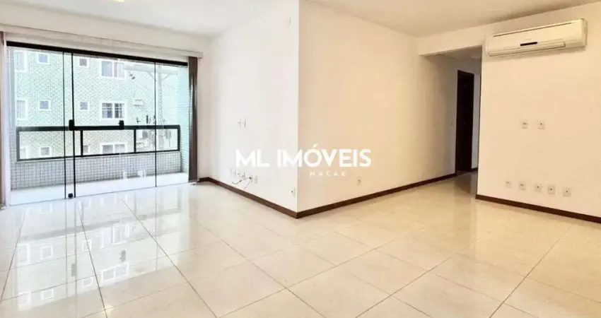 Apartamento para aluguel, 3 quartos, 3 suítes, 2 vagas, praia do pecado - macaé/rj