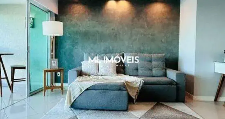 Apartamento à venda, 3 quartos, 1 suíte, 2 vagas, cavaleiros - macaé/rj