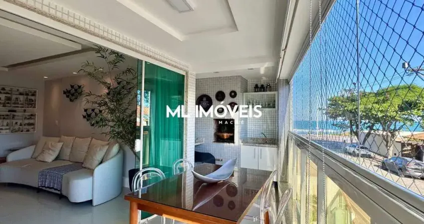 Apartamento à venda, 3 quartos, 2 suítes, 2 vagas, praia do pecado - macaé/rj