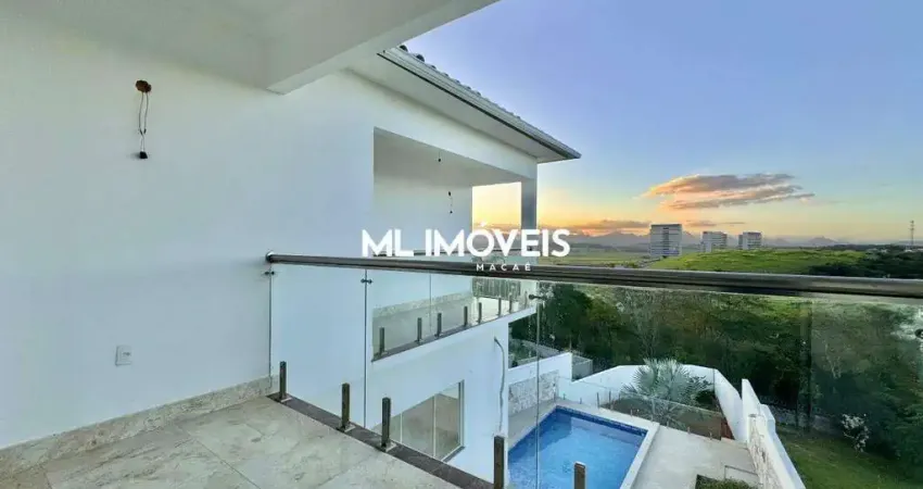 Casa à venda, 6 quartos, 5 suítes, 2 vagas, vale dos cristais - macaé/rj