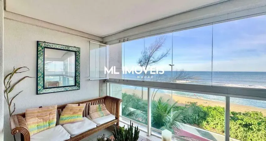 Apartamento à venda, 3 quartos, 1 suíte, 2 vagas, praia do pecado - macaé/rj