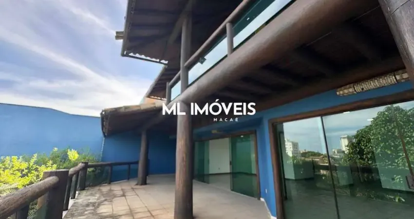 Casa à venda, 5 quartos, 4 suítes, 6 vagas, cancela preta - macaé/rj