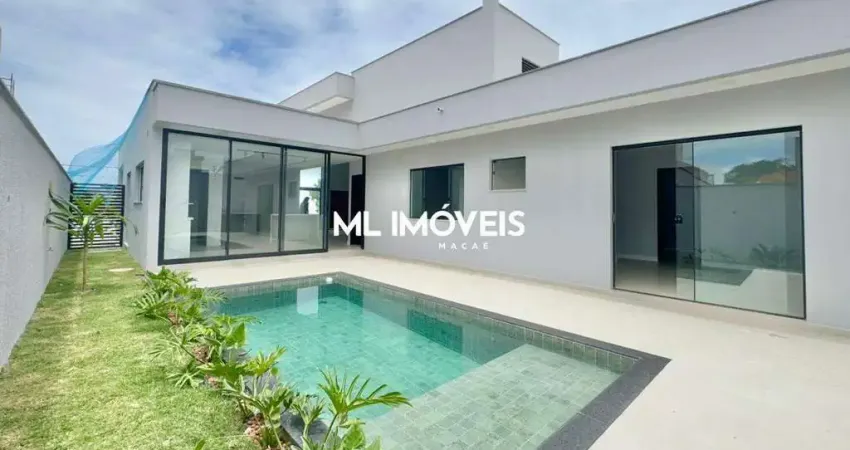 Casa à venda, 3 quartos, 2 suítes, alphaville - rio das ostras/rj