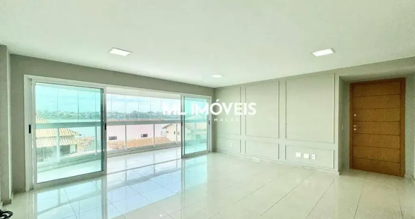 Apartamento à venda, 3 quartos, 1 suíte, 2 vagas, praia do pecado - macaé/rj