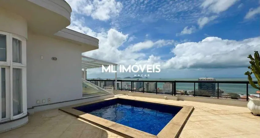 Cobertura residencial em riviera fluminense, macaé – 360 m², r$ 2.300.000