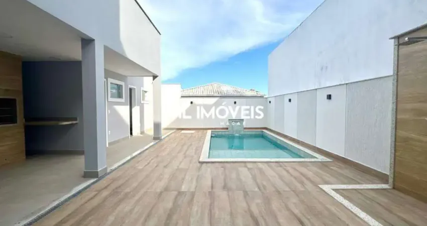 Casa à venda, 3 quartos, 2 suítes, 2 vagas, vale dos cristais - macaé/rj