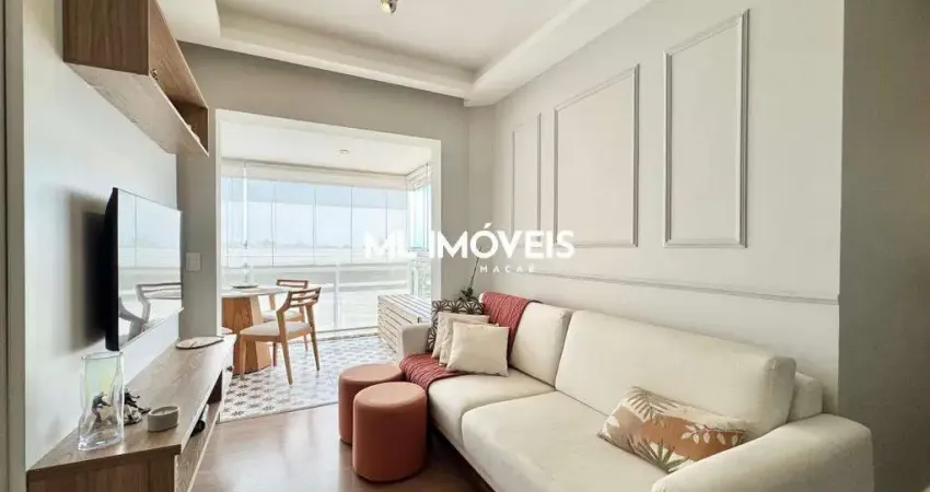 Apartamento à venda, 2 quartos, 1 suíte, 1 vaga, glória - macaé/rj