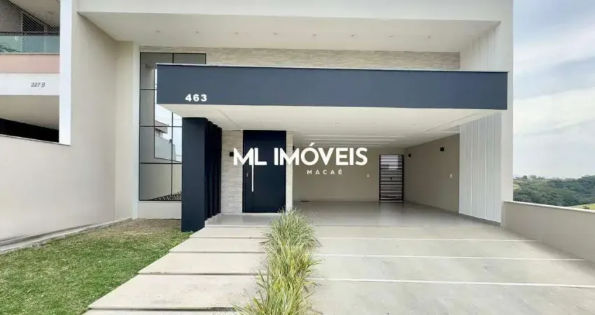 Casa para aluguel, 3 quartos, 3 suítes, 4 vagas, vale dos cristais - macaé/rj