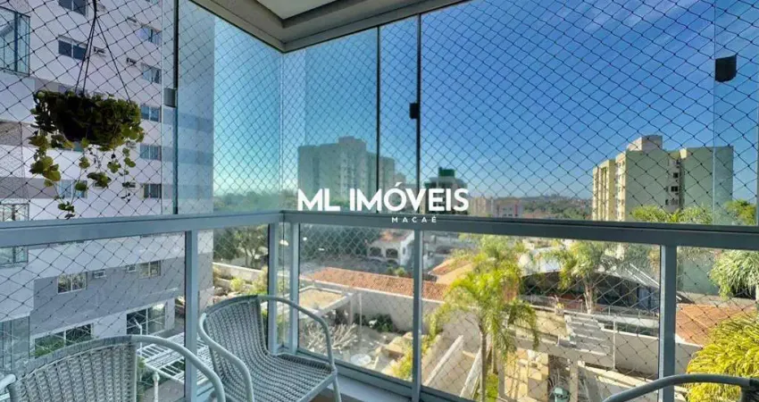 Apartamento à venda, 2 quartos, 1 suíte, 1 vaga, glória - macaé/rj