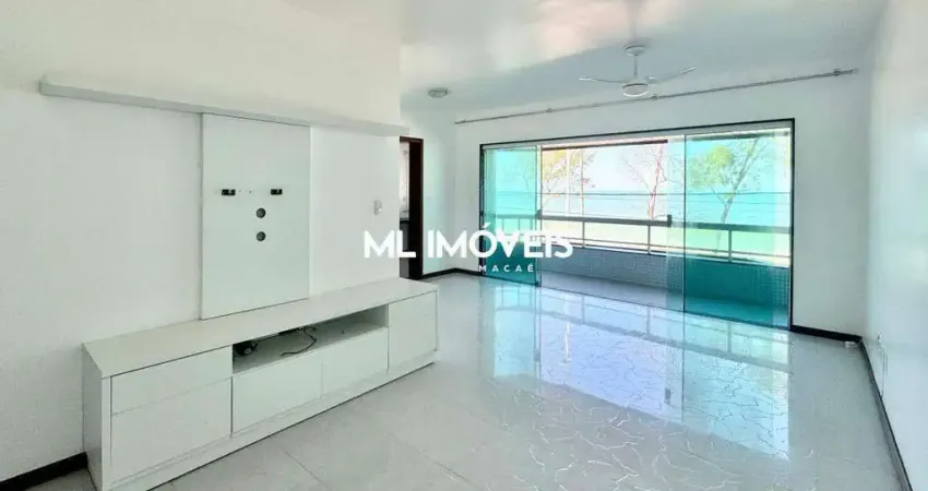 Apartamento à venda, 3 quartos, 1 suíte, 2 vagas, praia do pecado - macaé/rj