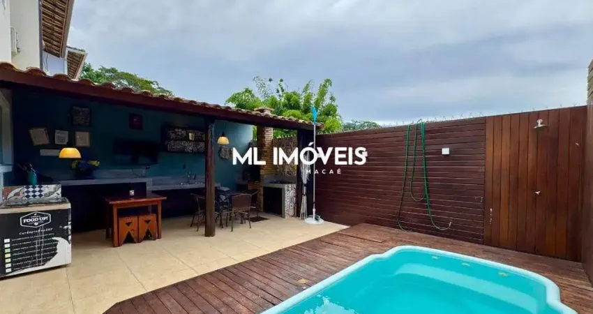 Casa à venda, 3 quartos, 1 suíte, 2 vagas, granja dos cavaleiros - macaé/rj