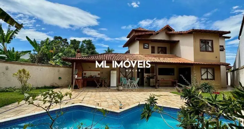 Casa à venda, 3 quartos, 3 suítes, 2 vagas, mirante da lagoa - macaé/rj