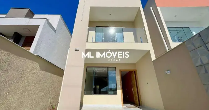 Casa à venda, 3 quartos, 1 suíte, 2 vagas, vale das palmeiras - macaé/rj