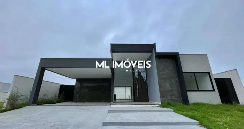 Casa à venda, 3 quartos, 1 suíte, 2 vagas, alphaville - rio das ostras/rj