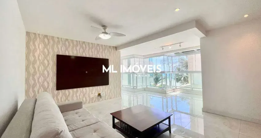 Apartamento à venda, 4 quartos, 1 suíte, 2 vagas, praia do pecado - macaé/rj