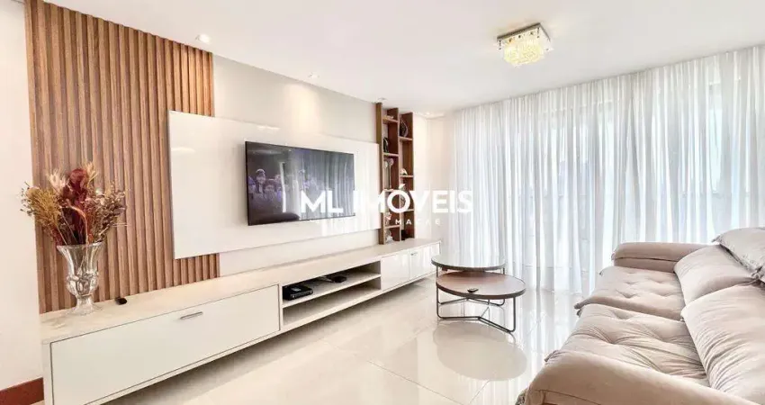 Apartamento à venda, 4 quartos, 3 suítes, 3 vagas, cavaleiros - macaé/rj