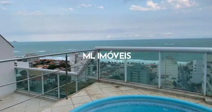 Cobertura à venda, 3 quartos, 2 suítes, 4 vagas, glória - macaé/rj