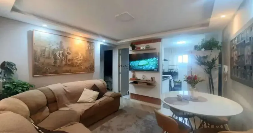 Apartamento mobiliado no Bairro Santa Cândida com 43m², 2 dormitórios e 1 vaga coberta - Santa Cândida - Curitiba - PR
