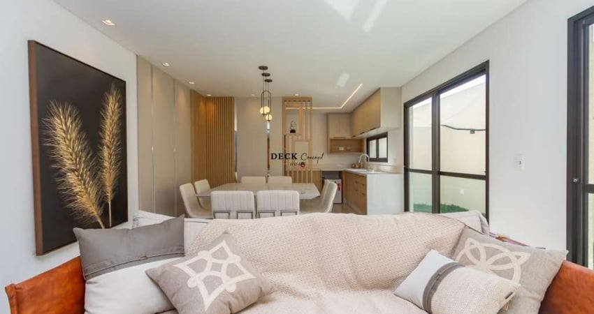 Casa em condomínio fechado na melhor região de Santa Felicidade com 144m², 3 dormitórios ( sendo 1 suíte ) e 2 vagas - Santa Felicidade - Curitiba - PR