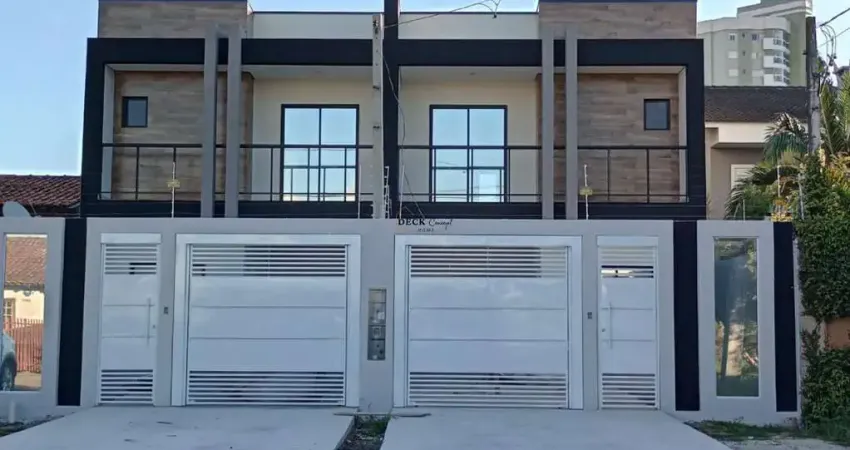 Sobrado novo no centro de são josé dos pinhais com 150m², 3 dormitórios ( sendo 3 suítes ) e 2 vagas - centro - são josé dos pinhais - pr