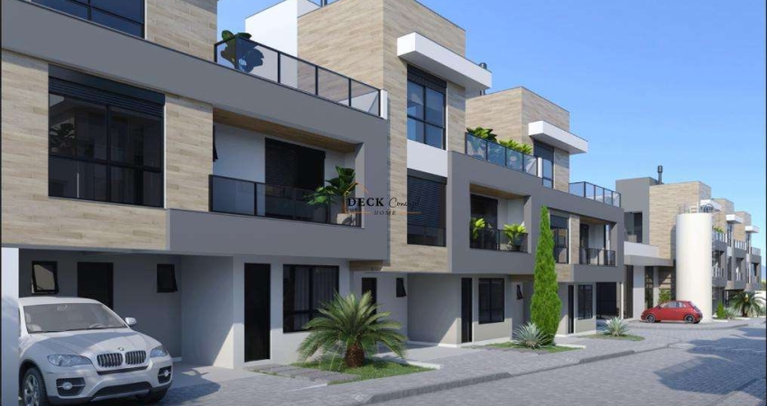 Casas novas em condomínio fechado no bairro de Santa Felicidade com 175m², 3 dormitórios ( sendo todos suítes ) e 2 vagas - Santa Felicidade - Curitiba - PR