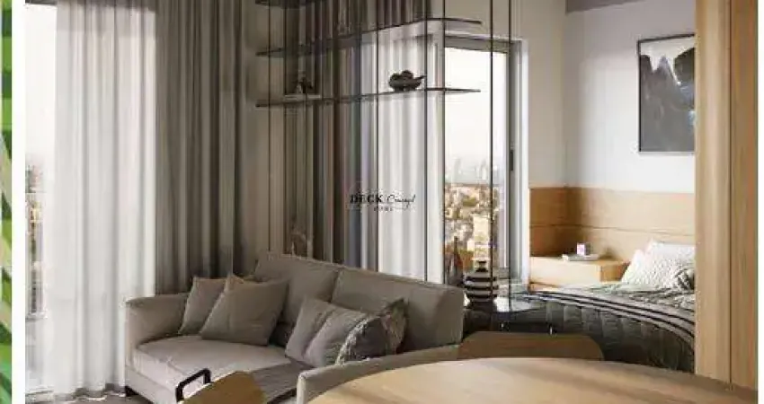 Lançamento! more ou invista em studios ideal para airbnb, próximo ao shopping mueller , com plantas de 27 a 41m²  à venda no centro de curitiba - pr