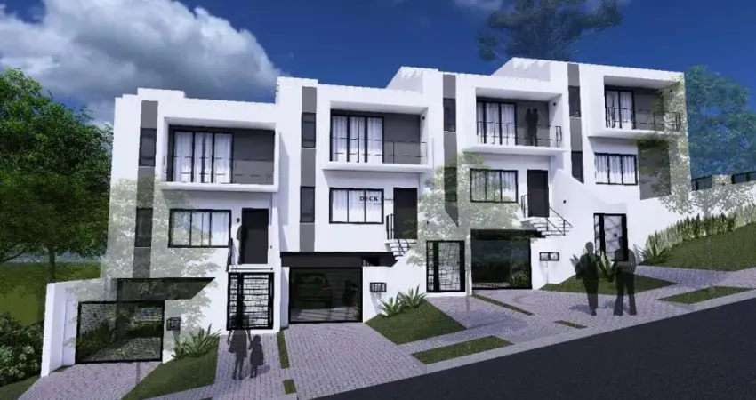 Sobrado novo no bairro alto com 138,5m2, 3 quartos (sendo 1 suíte com sacada ) e vaga para 3 carros - bairro alto - curitiba - pr