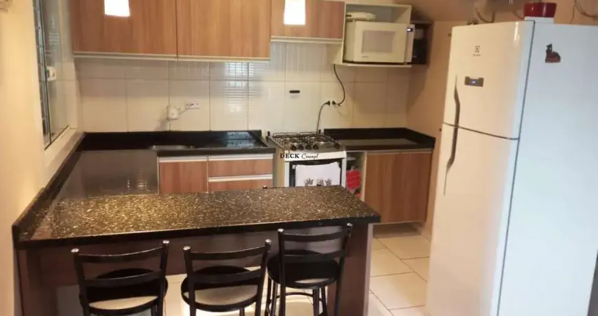 Sobrado semi-mobiliado na fazenda rio grande com 53m², 2 dormitórios e 1 vaga - gralha azul - fazenda rio grande - pr