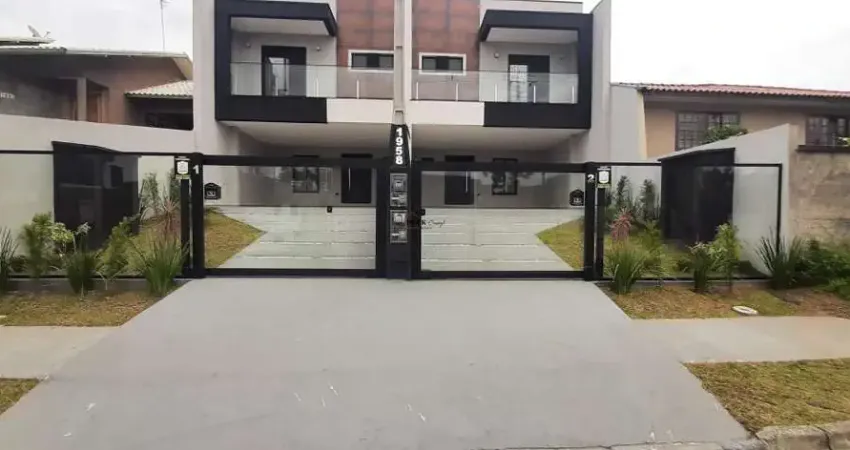 Sobrado novo em são josé dos pinhais com 192m², 3 dormitórios ( sendo 3 suítes ) e 2 vagas - são josé dos pinhais - pr