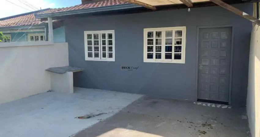 Casa individual no terreno para locação — 3 quartos, 1 vaga de garagem, 70 m², taboão, curitiba – pr