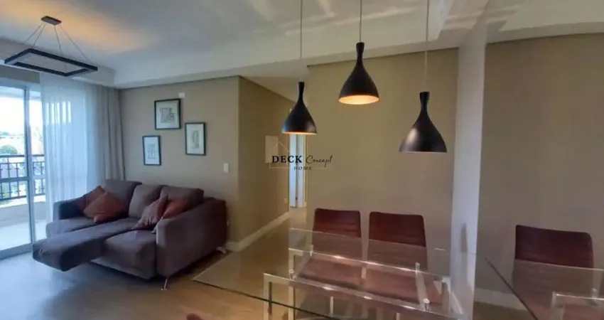Excelente apartamento semi-mobiliado com 76m², 2 dormitórios ( sendo 1 suíte ) e 2 vagas - Água Verde - Curitiba - Pr