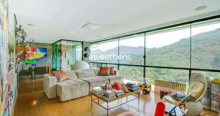 Apartamento mobiliado com 4 quartos para alugar no condomínio vila hart