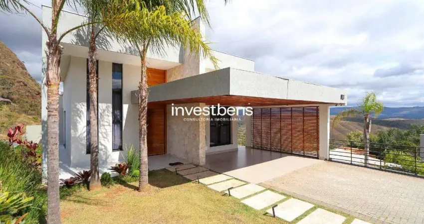 Casa com 429 m², 4 quartos e 6 banheiros à venda no condomínio mirante da mata em nova lima