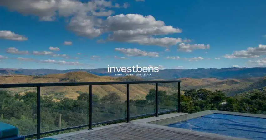 Casa mobiliada com 584 m², 4 suítes para alugar no condomínio mirante da mata em nova lima