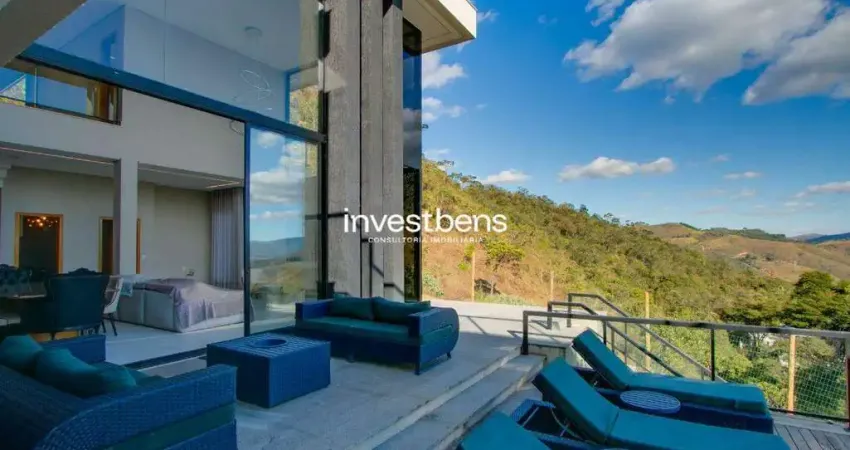 Casa com 584,00m², 4 suítes à venda no condomínio mirante da mata em nova lima