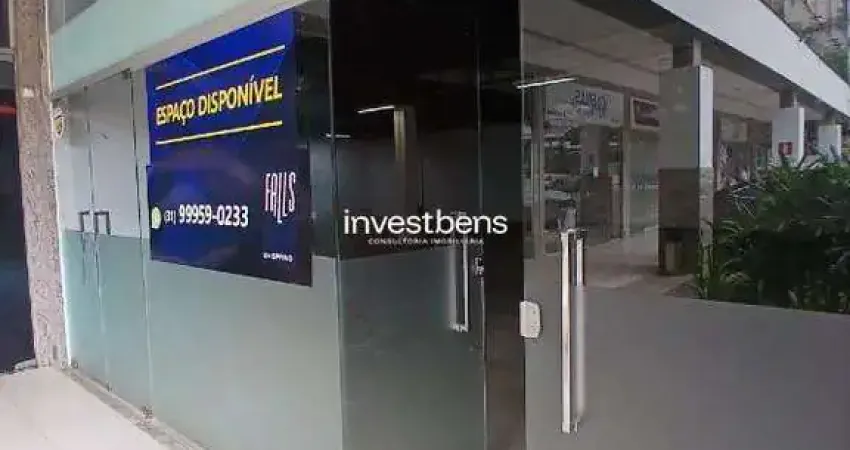 Loja com 245,88m² de área útil, no bairro santa lúcia, belo horizonte, mg