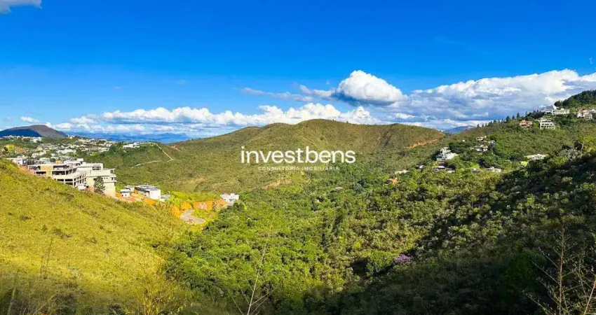 Lote com 1215m² à venda no bairro condomínio vila del rey anexo, nova lima, mg