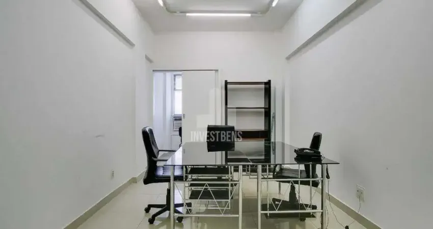 Sala com 25 m² à venda na avenida raja gabaglia - bairro estoril