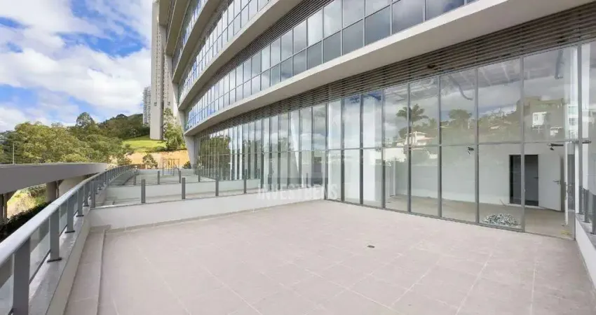 Conjunto de salas com área total de 509m² para locação no bairro vila da serra, nova lima, mg