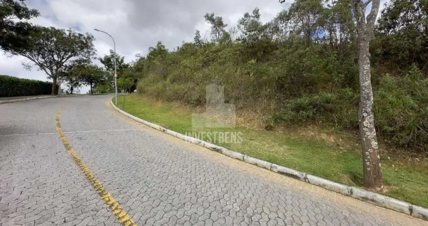 Lote com 1115m², 62 metros de frente à venda no bairro vale dos cristais, condomínio nascentes, nova lima, mg