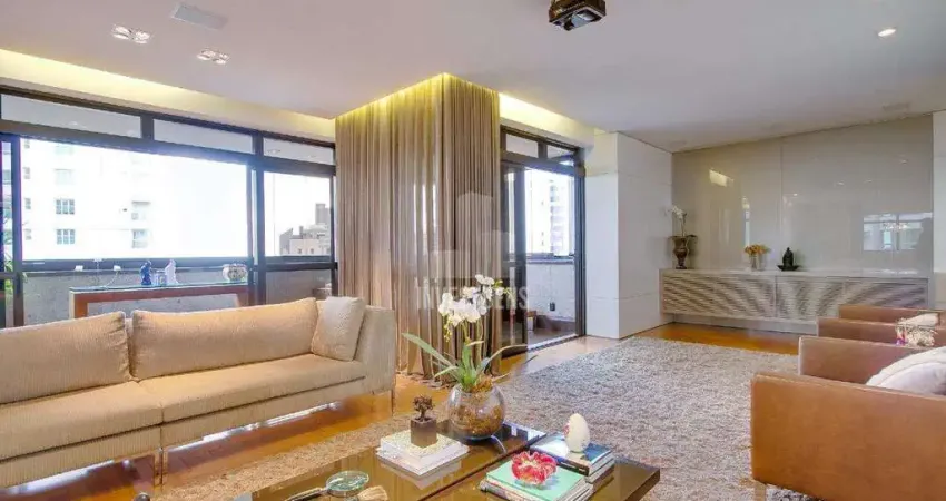 Apartamento com 4 suítes à venda no belvedere - belo horizonte