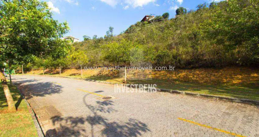 Terreno em condomínio fechado à venda na Rua da Vasta Claridade, Vale dos Cristais, Nova Lima