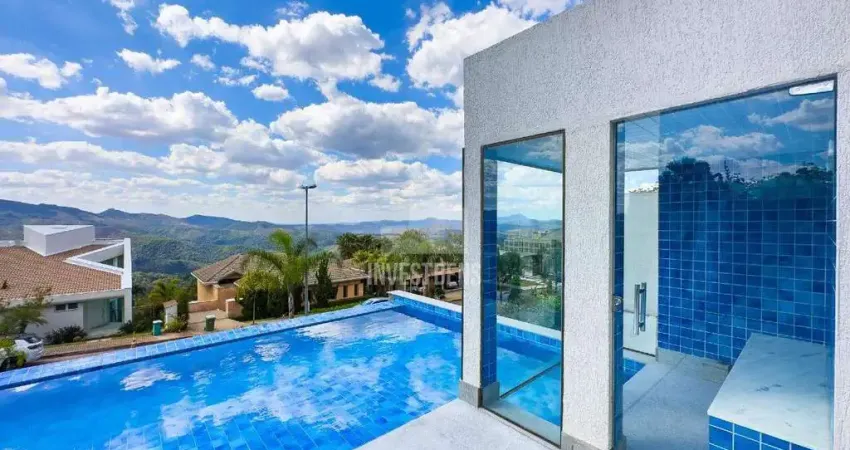 Casa com 4 suítes, 580,00m² à venda no quintas do sol, nova lima, mg