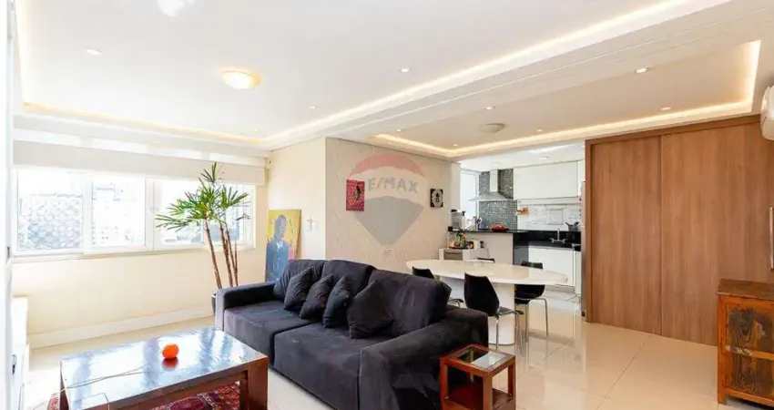 Apartamento 100% Mobiliado Reformado com 3 quartos e 110m² - Vila Olímpia - Porteira Fechada