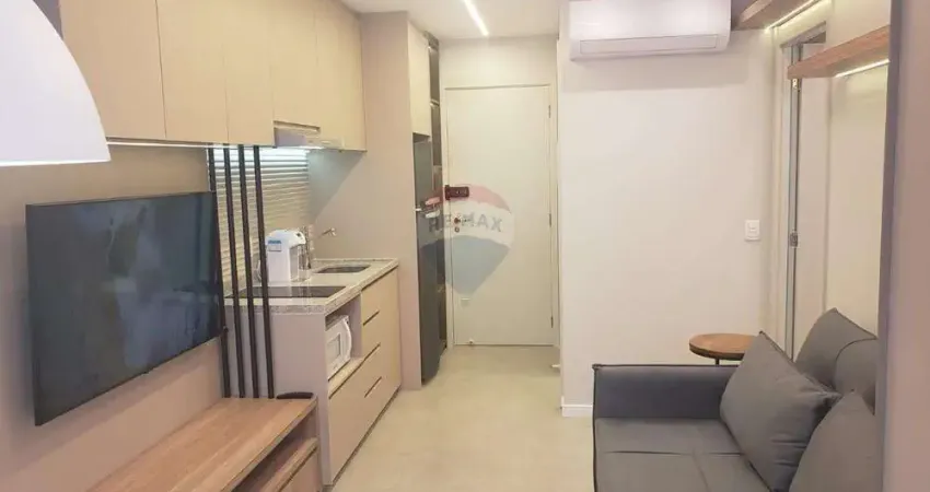 Studio de 41 m² - totalmente refromado e mobiliado - novinho e lindo. - r$ 5.600,00 -