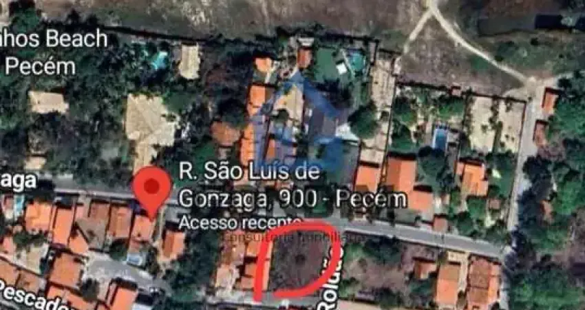 Terreno em condomínio fechado à venda na Sao Luis Gonzaga, 900, Pecém, São Gonçalo do Amarante