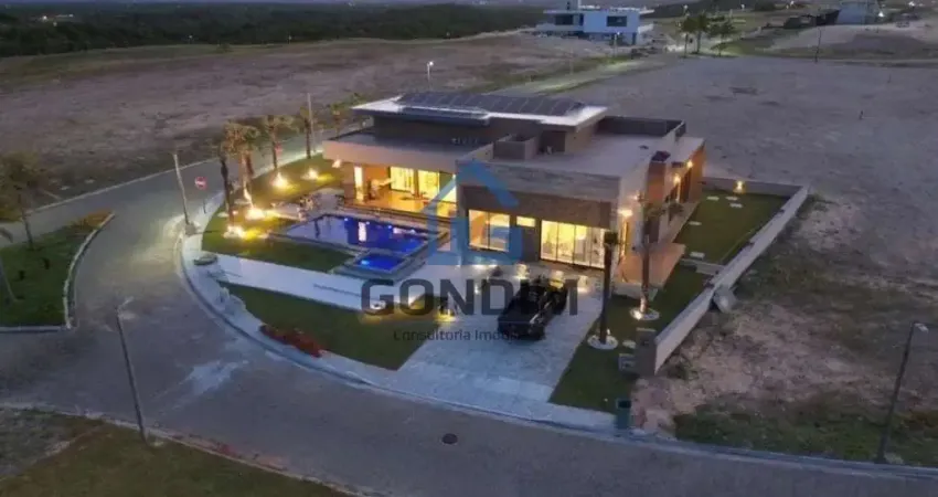 Casa em condomínio fechado com 4 quartos à venda na Rua Um, Enseada Praia, 1, Curralinho, Aquiraz